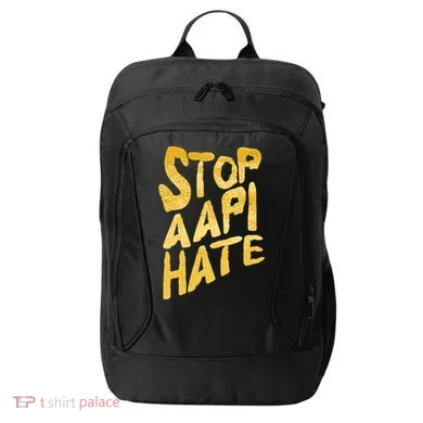 Stop AAPI Hate Painted City Backpack