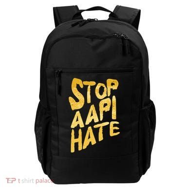 Stop AAPI Hate Painted Backpack