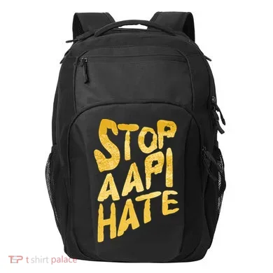 Stop AAPI Hate Painted Transport Backpack
