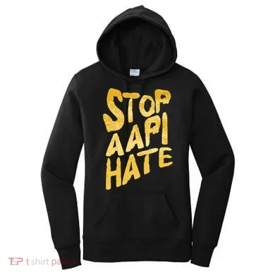 Stop AAPI Hate Painted Women's Hoodie