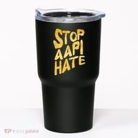 Stop AAPI Hate Painted Tumbler thumb 0