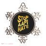 Stop AAPI Hate Painted Ornament