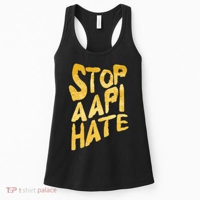 Stop AAPI Hate Painted Women's Tank Top
