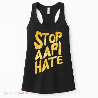 Stop AAPI Hate Painted Women's Tank Top