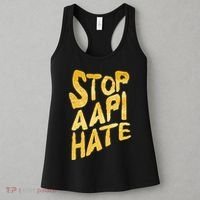 Stop AAPI Hate Painted Women's Tank Top thumb 3