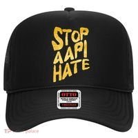 Stop AAPI Hate Painted Hat thumb 0