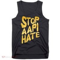 Stop AAPI Hate Painted Tank Top thumb 0