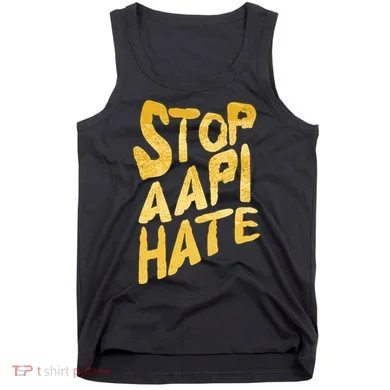 Stop AAPI Hate Painted Tank Top