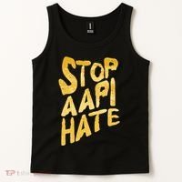 Stop AAPI Hate Painted Tank Top thumb 2
