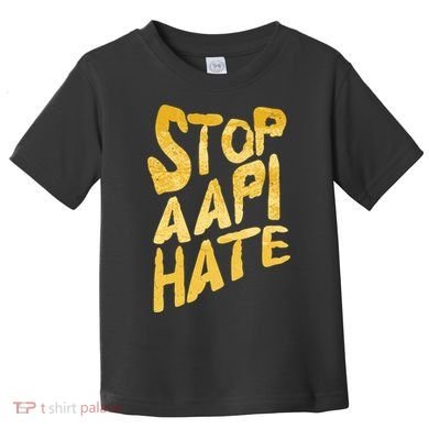 Stop AAPI Hate Painted Toddler T-Shirt