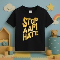 Stop AAPI Hate Painted Toddler T-Shirt thumb 3
