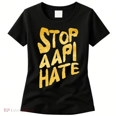 Stop AAPI Hate Painted Women's T-Shirt