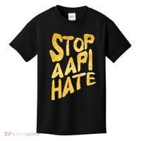 Stop AAPI Hate Painted Kids T-Shirt thumb 0