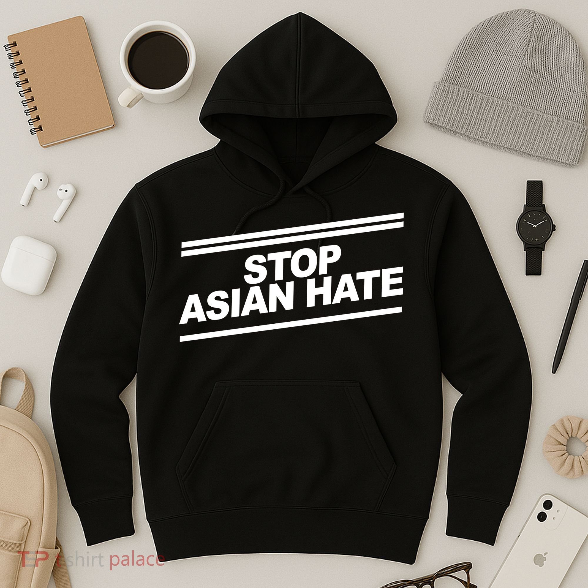 Stop Asian Hate Movement Hoodie