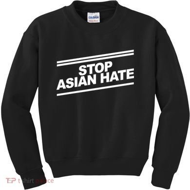 Stop Asian Hate Movement Kids Sweatshirt
