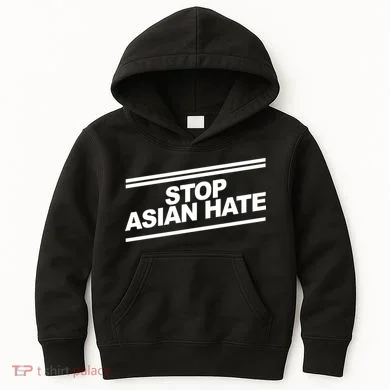 Stop Asian Hate Movement Kids Hoodie