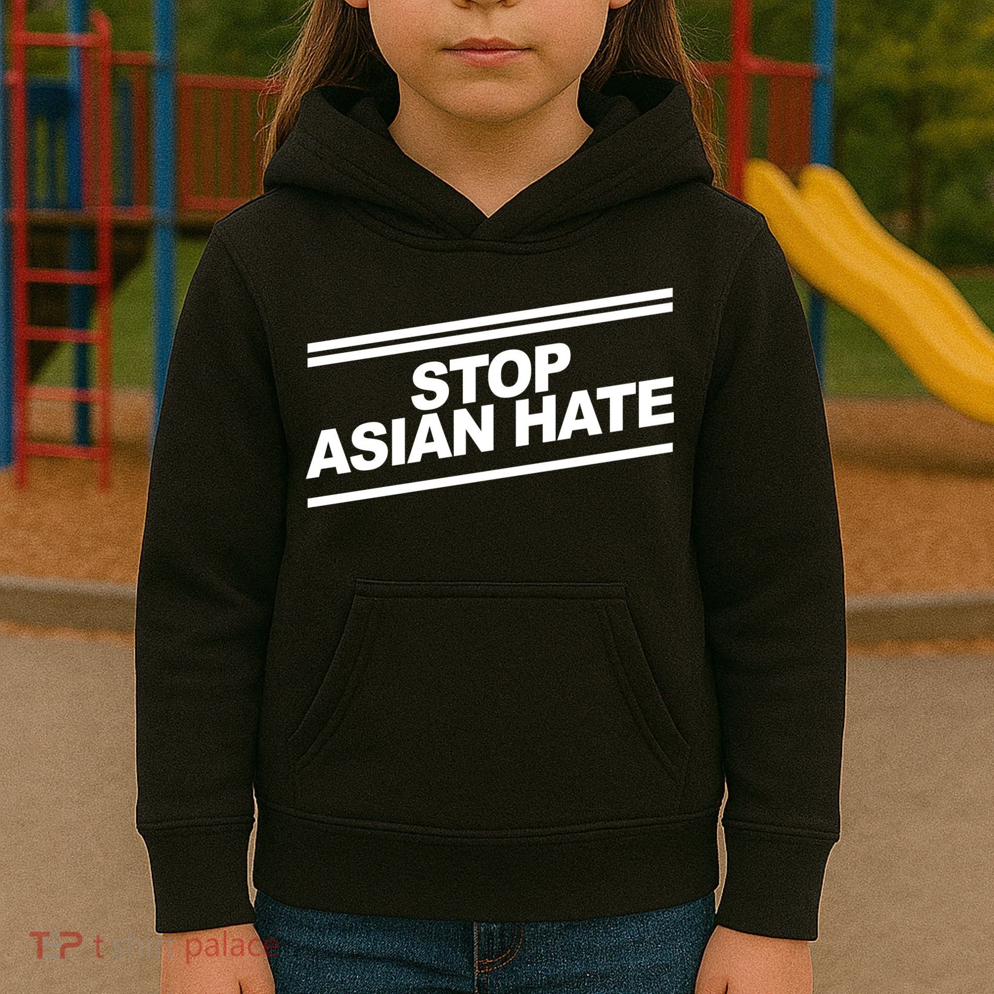 Stop Asian Hate Movement Kids Hoodie