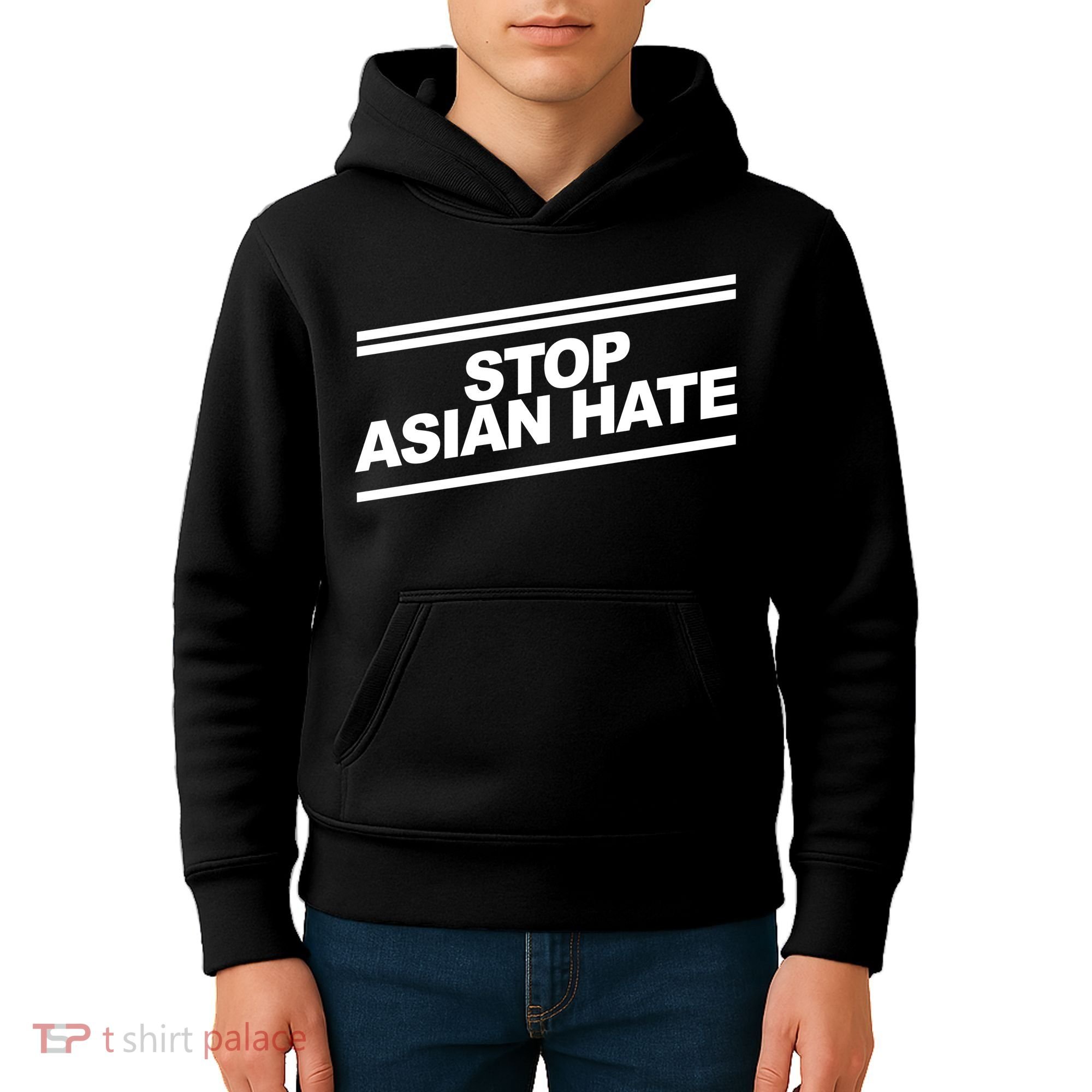 Stop Asian Hate Movement Kids Hoodie