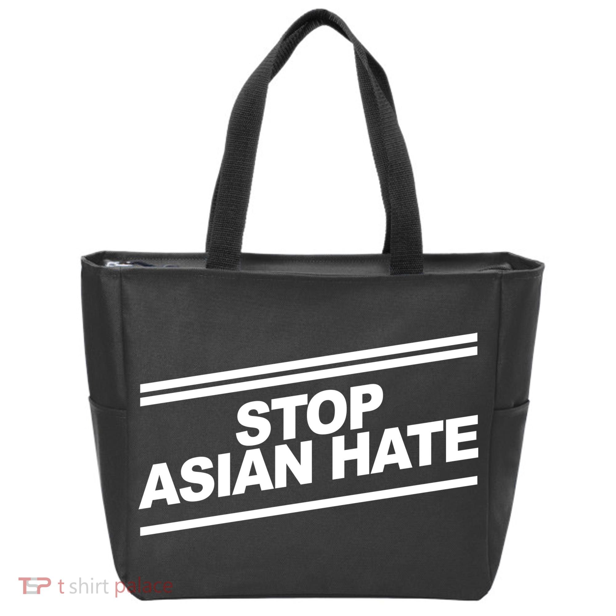 Stop Asian Hate Movement Tote Bag