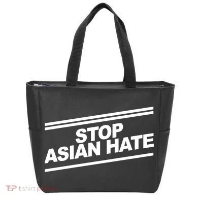 Stop Asian Hate Movement Tote Bag