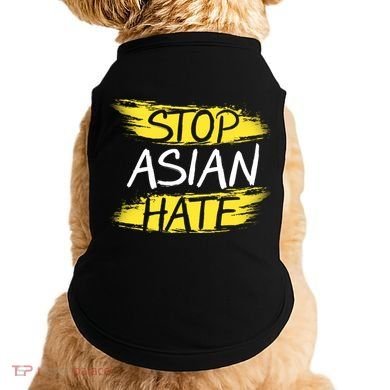 Stop Asian Hate Protest Support Doggie Tank