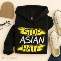 Stop Asian Hate Protest Support Hoodie thumb 4