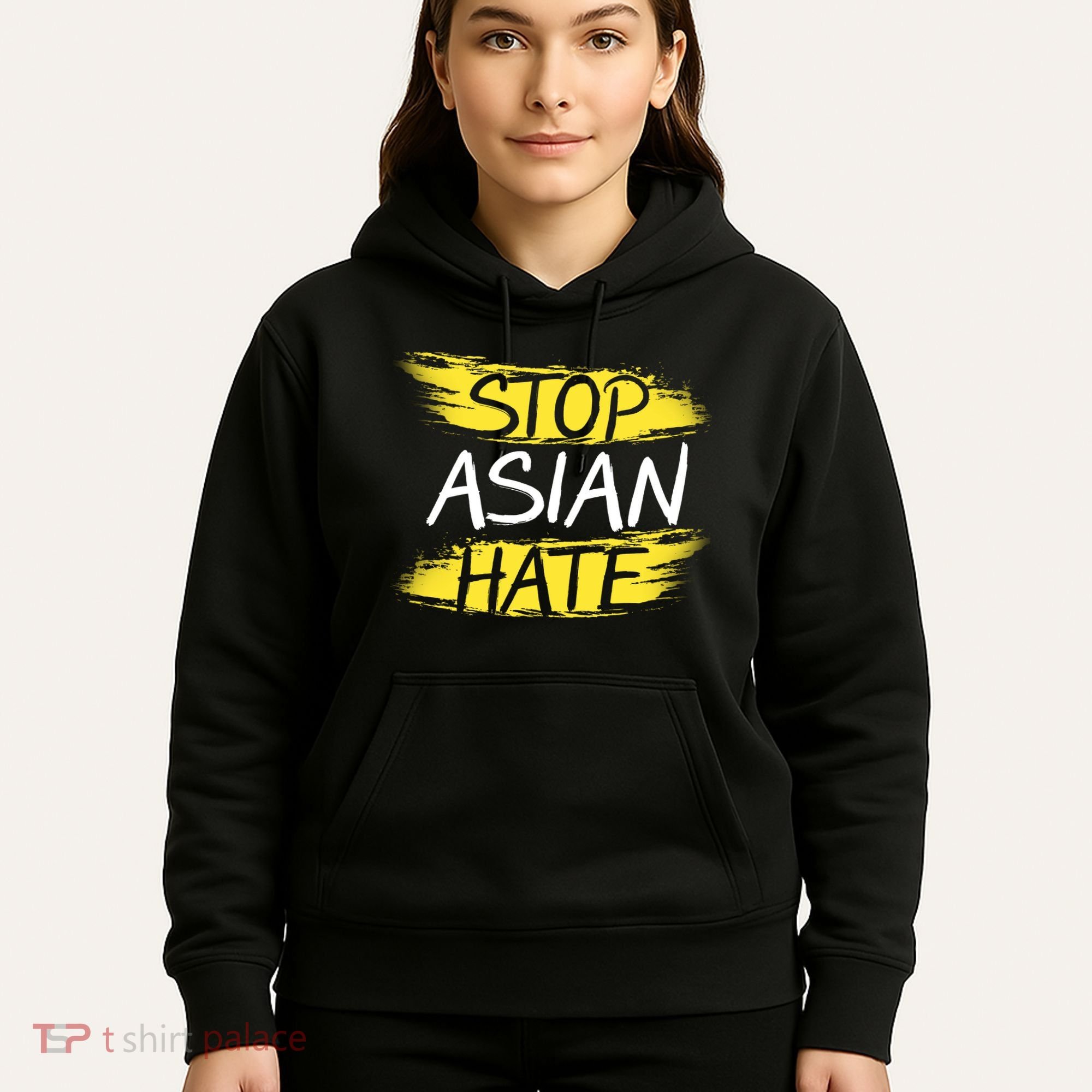 Stop Asian Hate Protest Support Hoodie