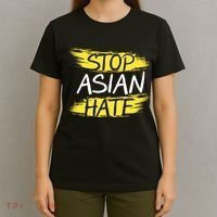 Stop Asian Hate Protest Support T-Shirt thumb 4