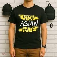 Stop Asian Hate Protest Support T-Shirt thumb 6