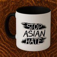 Stop Asian Hate Protest Support Coffee Mug thumb 2