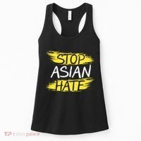 Stop Asian Hate Protest Support Women's Tank Top thumb 0