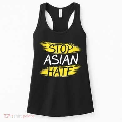 Stop Asian Hate Protest Support Women's Tank Top
