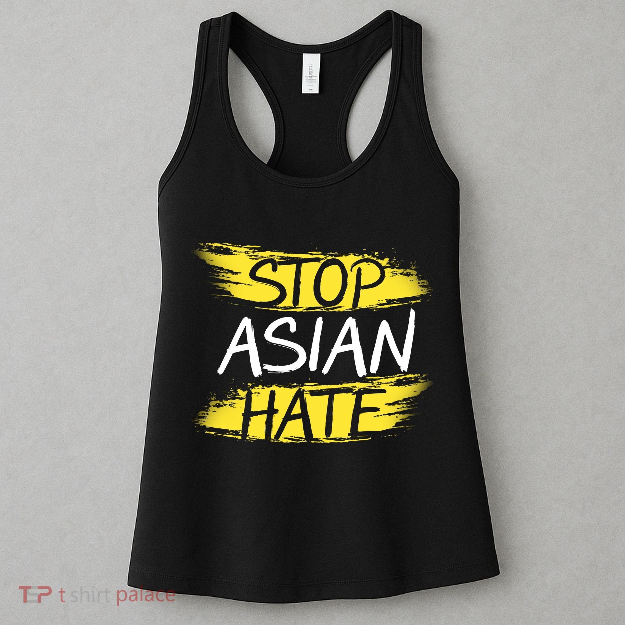 Stop Asian Hate Protest Support Women's Tank Top