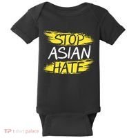Stop Asian Hate Protest Support Baby Bodysuit thumb 0