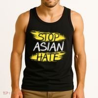 Stop Asian Hate Protest Support Tank Top thumb 3