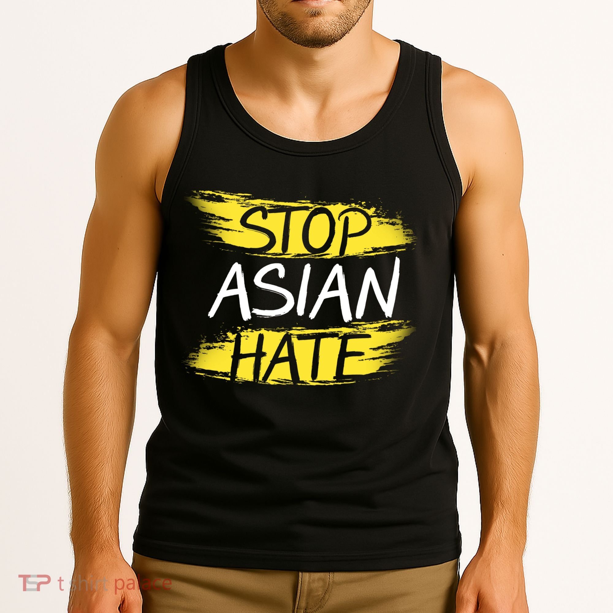 Stop Asian Hate Protest Support Tank Top