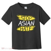 Stop Asian Hate Protest Support Toddler T-Shirt thumb 0