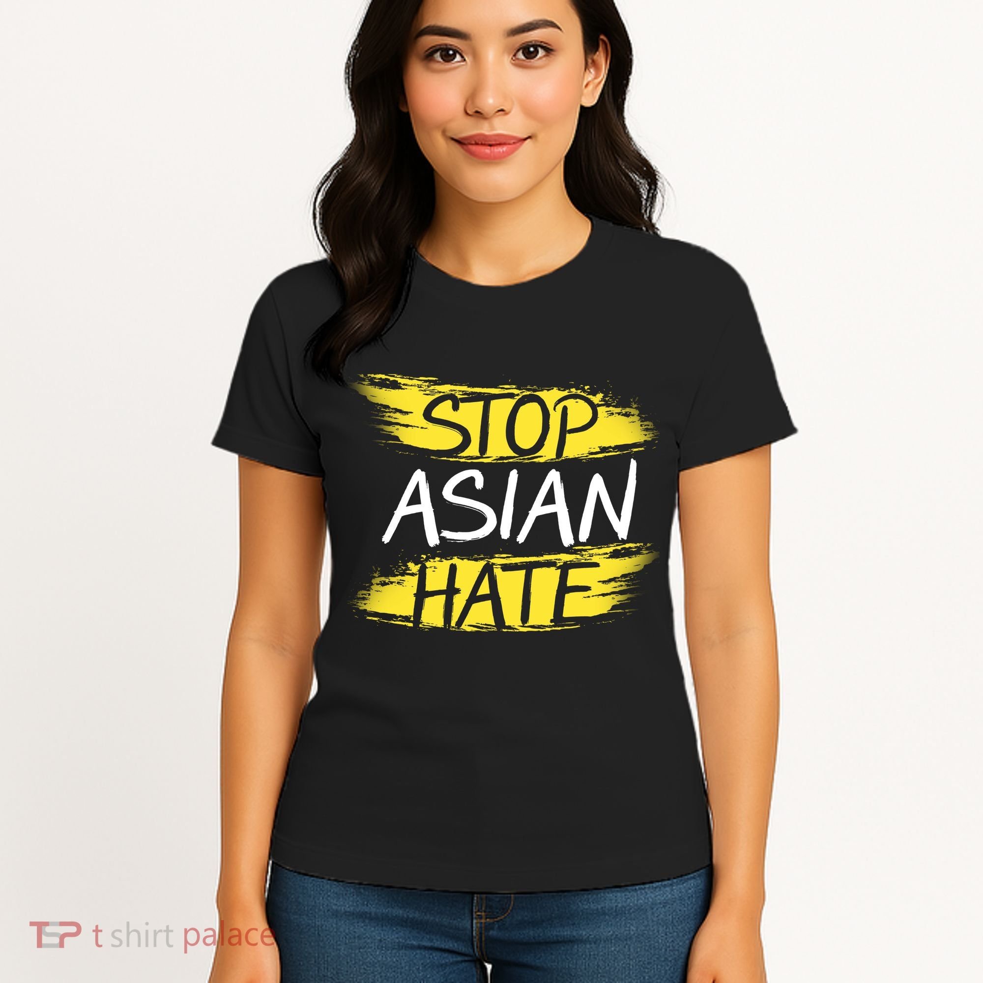 Stop Asian Hate Protest Support Women's T-Shirt