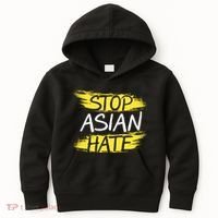 Stop Asian Hate Protest Support Kids Hoodie thumb 0