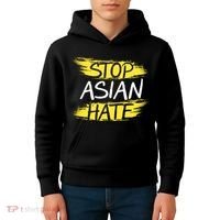 Stop Asian Hate Protest Support Kids Hoodie thumb 4