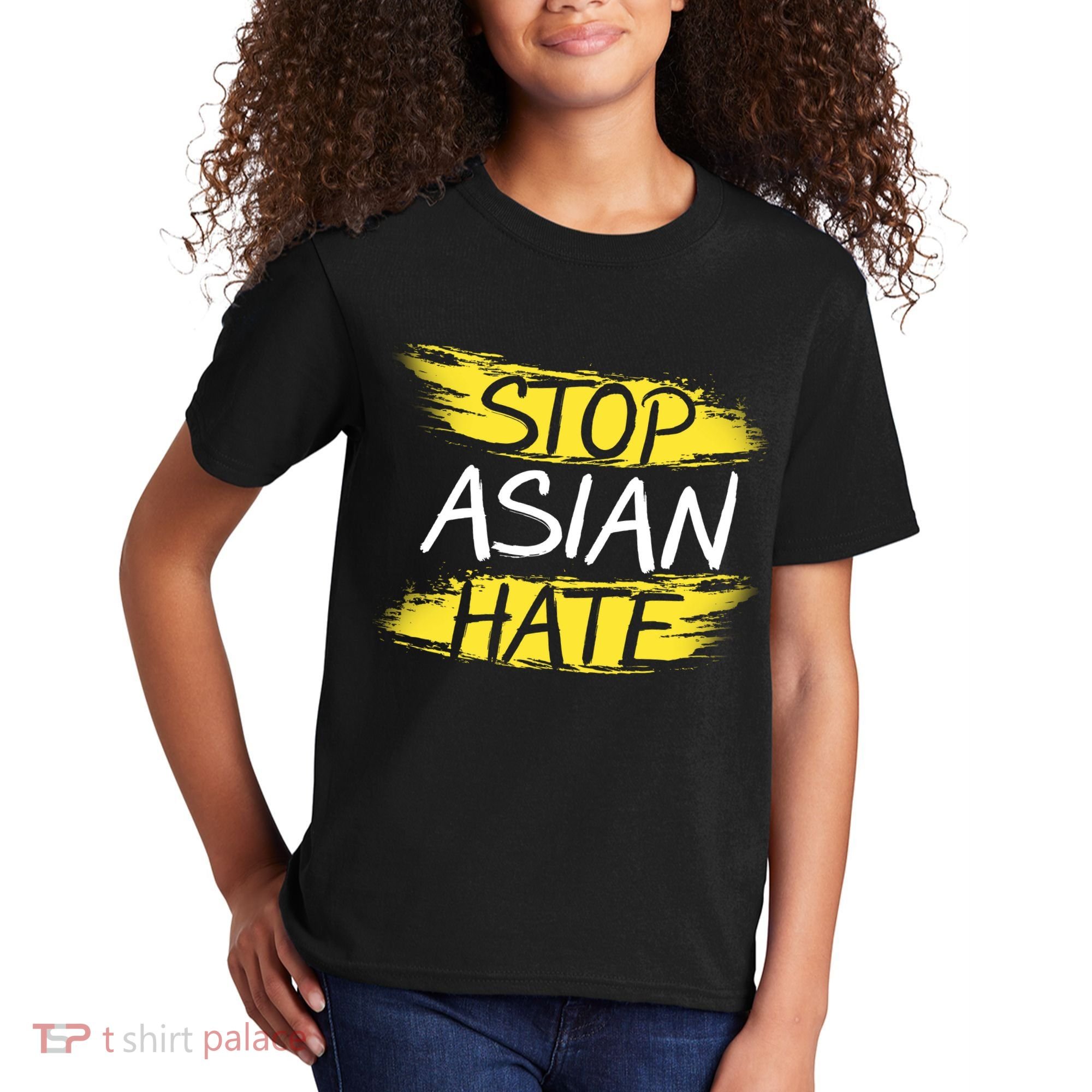 Stop Asian Hate Protest Support Kids T-Shirt