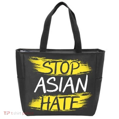 Stop Asian Hate Protest Support Tote Bag