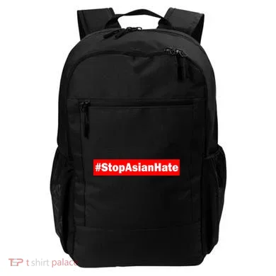 Stop Asian Hate Racism AAPI Backpack