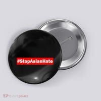 Stop Asian Hate Racism AAPI Button thumb 0