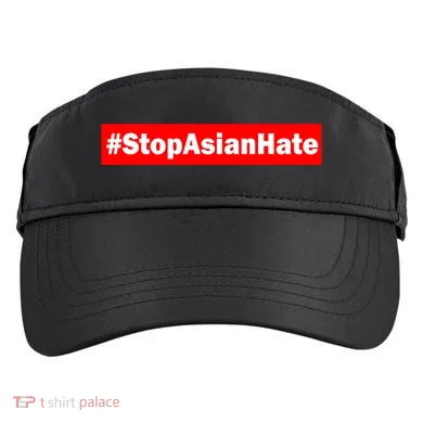 Stop Asian Hate Racism AAPI Adult Drive Performance Visor