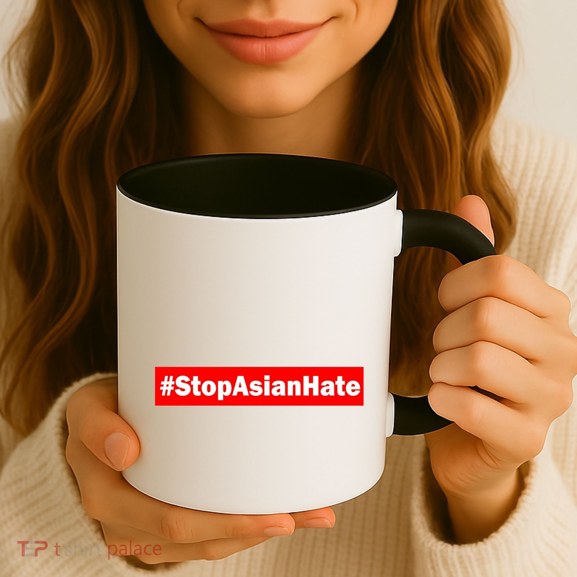 Stop Asian Hate Racism AAPI Coffee Mug