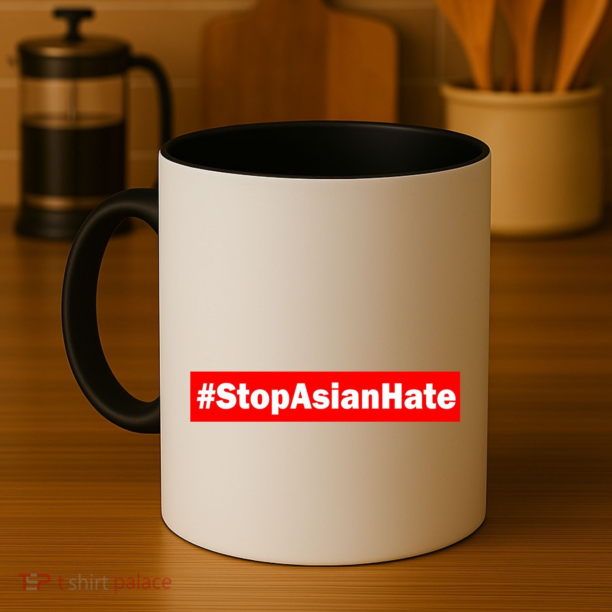 Stop Asian Hate Racism AAPI Coffee Mug