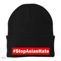 Stop Asian Hate Racism AAPI Beanie thumb 0