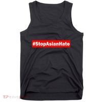 Stop Asian Hate Racism AAPI Tank Top thumb 0