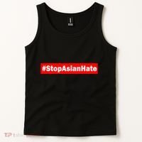 Stop Asian Hate Racism AAPI Tank Top thumb 2
